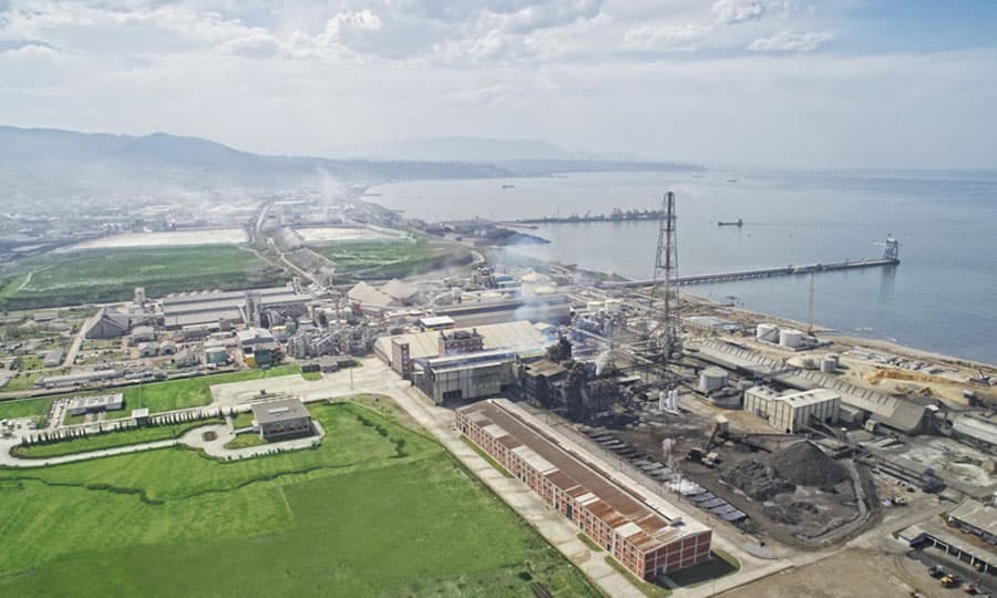 ETİ BAKIR Samsun Limanı, Fosforik Asit Tesisi, Gübre Fabrikası Fore Kazık İmalatları